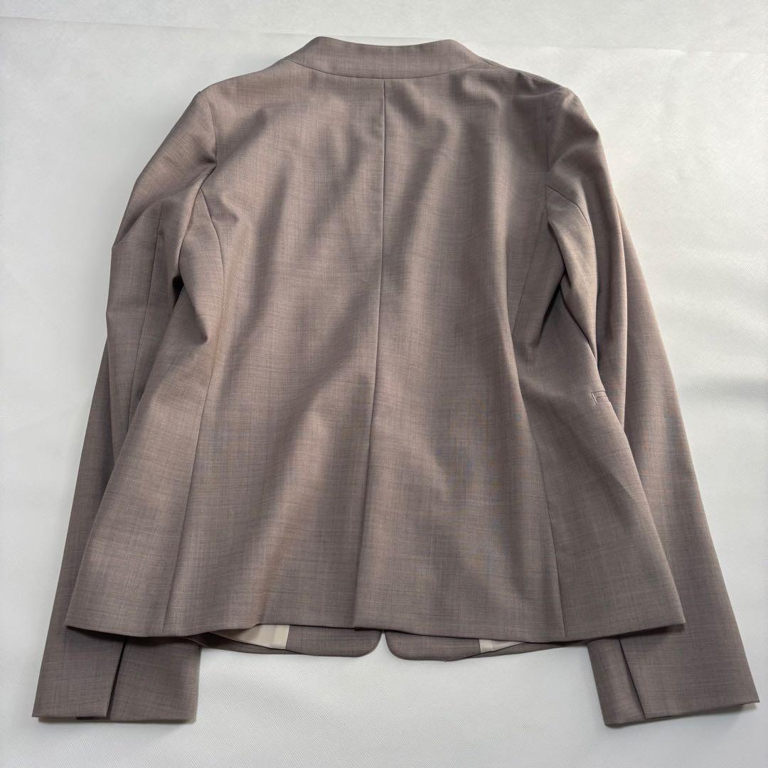 green label relaxing カチリラセットアップスーツ ノーカラー