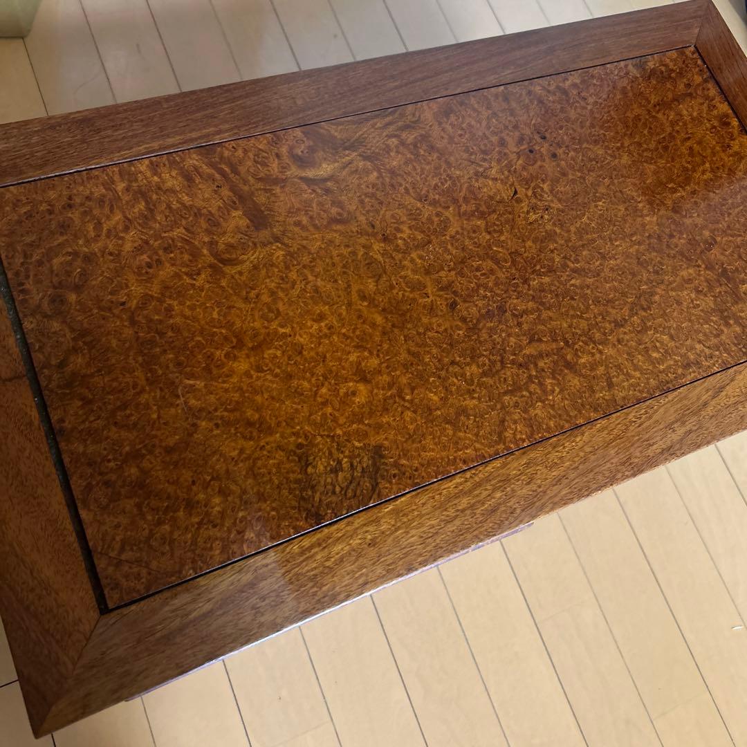 唐木家具　アンティーク　木製 6引き出しタンス ブラウン　チェスト