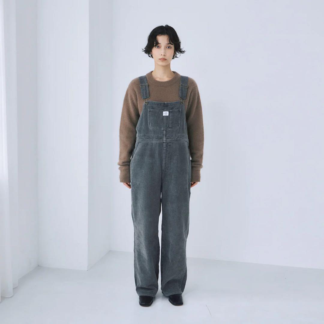 専用　searoom lynn Color washコーデュロイルーズサロペット