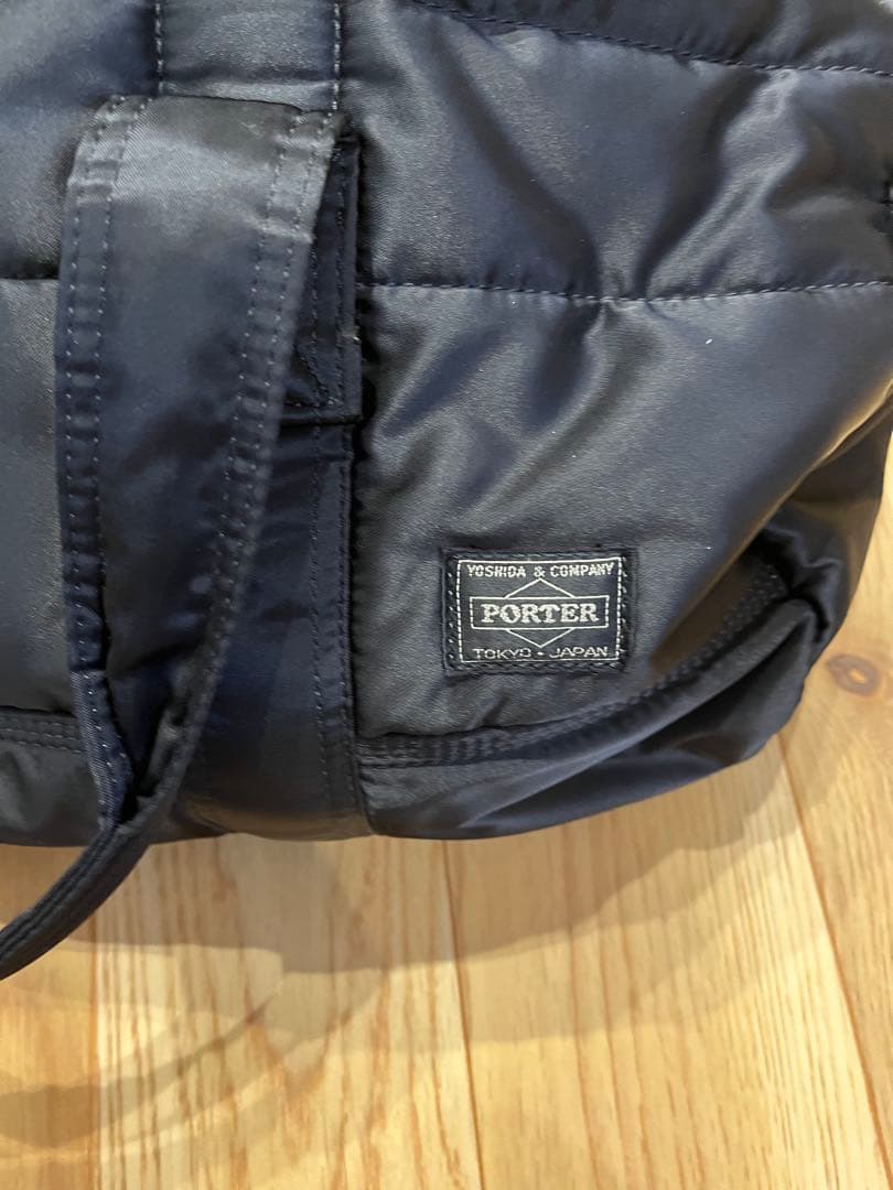 PORTER ブラック ボストンバッグ