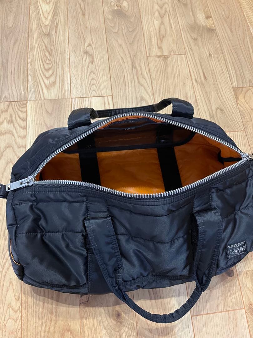 PORTER ブラック ボストンバッグ