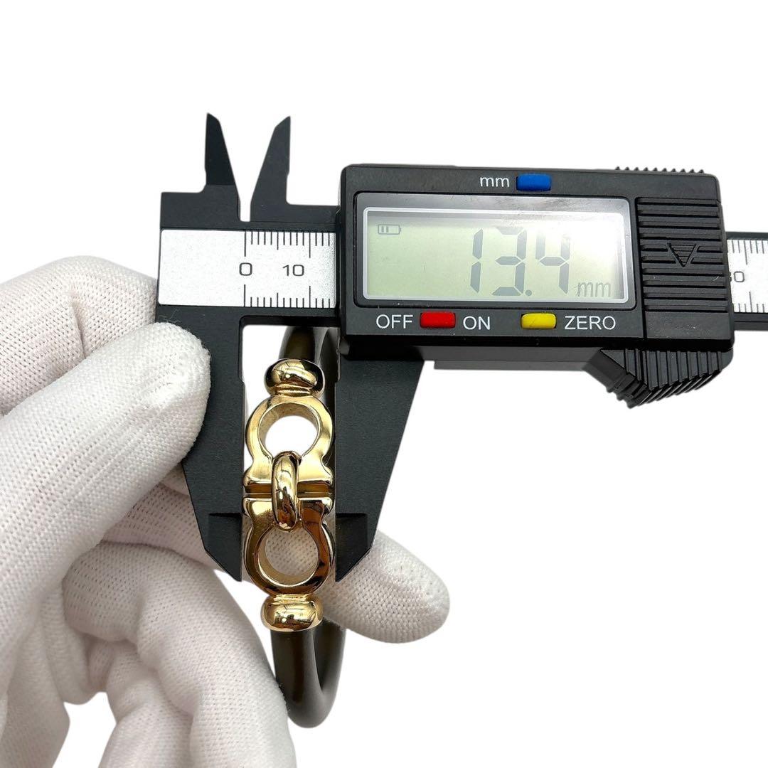 美品◎ サルヴァトーレフェラガモ ダブルガンチーニ ブレスレット