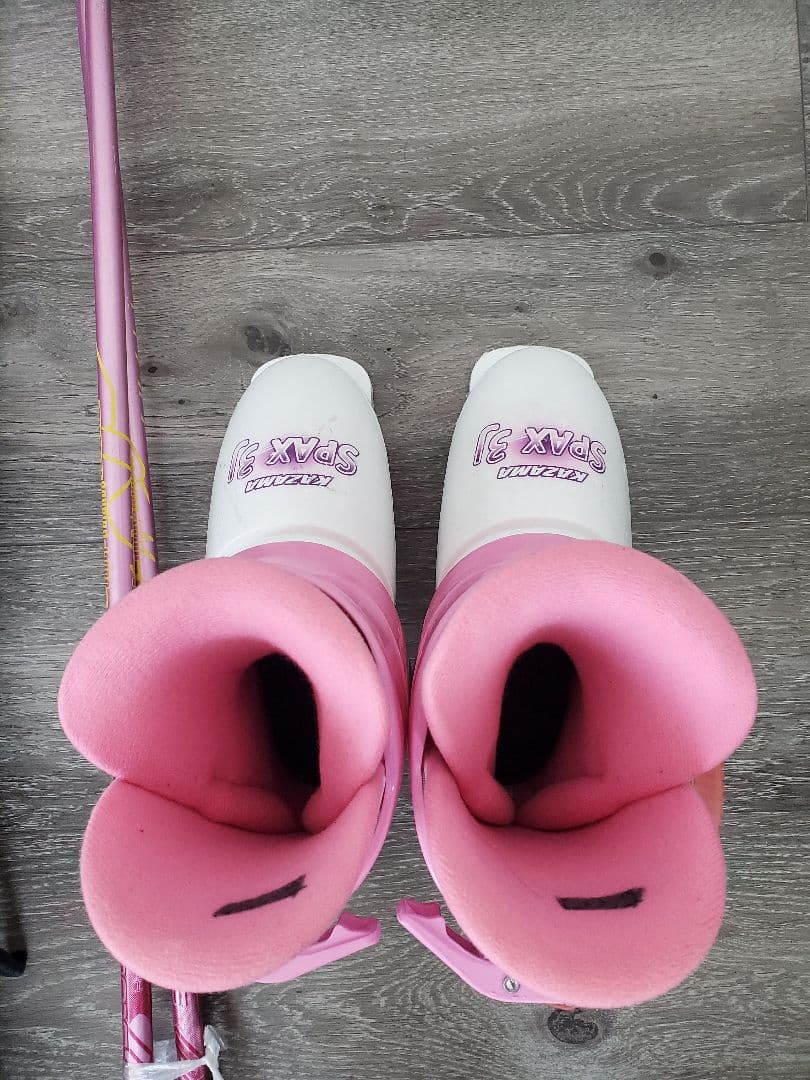 KAZAMA SPAX 3J 子供用スキーセット