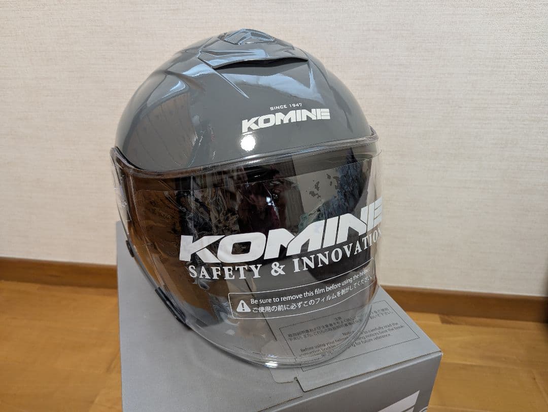 KOMINE コミネ HK‐172 FL FRP ジェットヘルメット