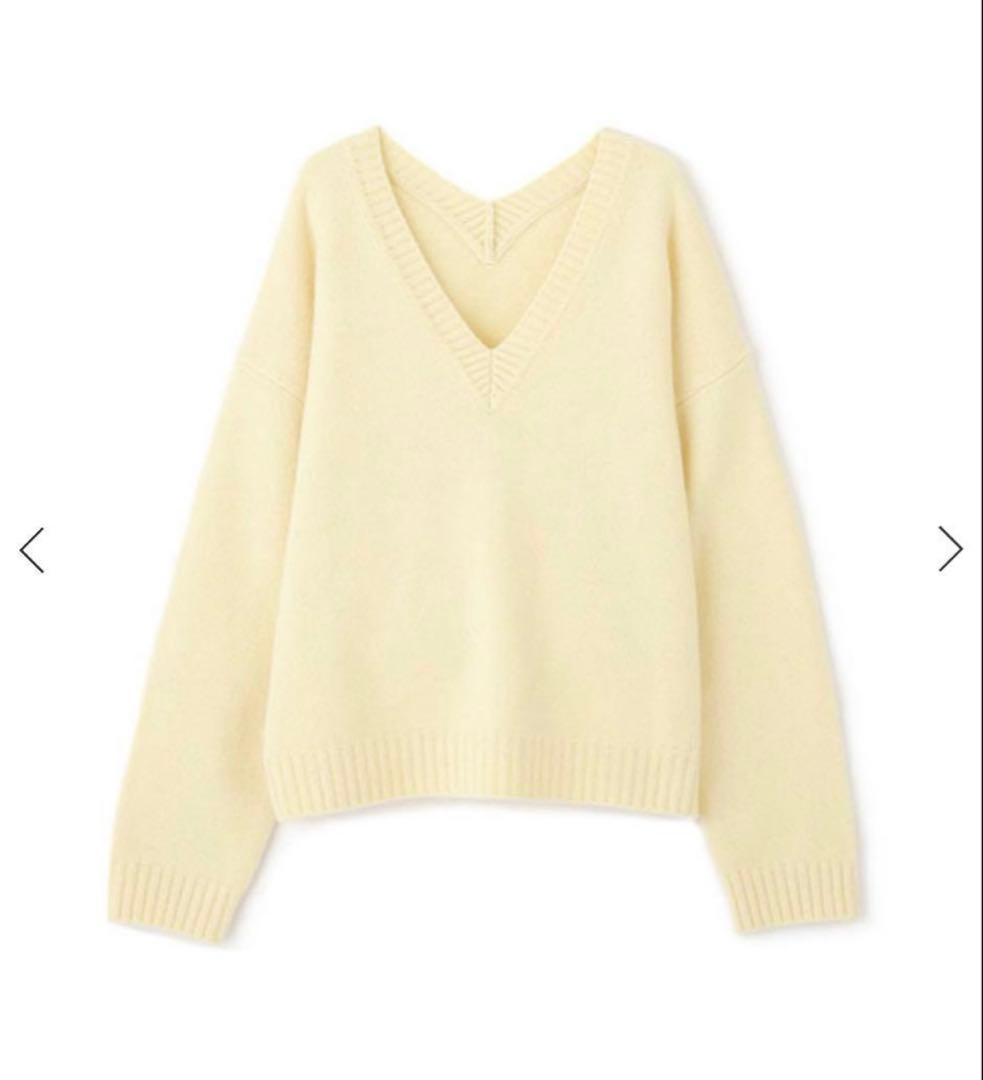 ETRETOKYO Vネック2wayニットプルオーバー