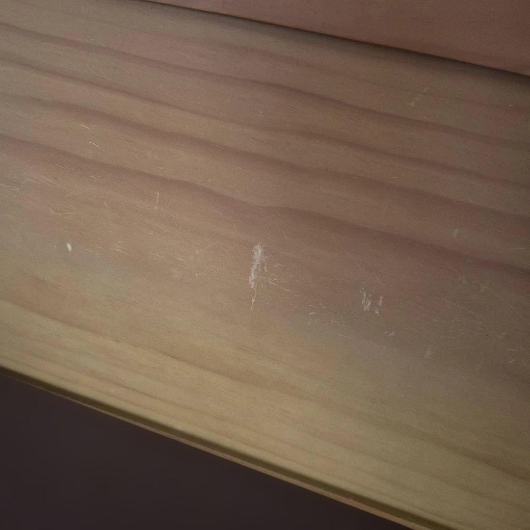 ニトリ　ブラウン 木製 シングルベッドフレーム