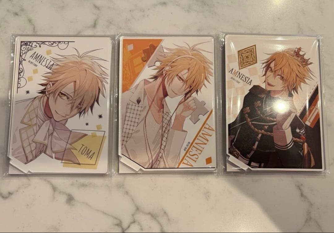AMNESIA アムネシア バレンタイン アクスタ トーマ 3点