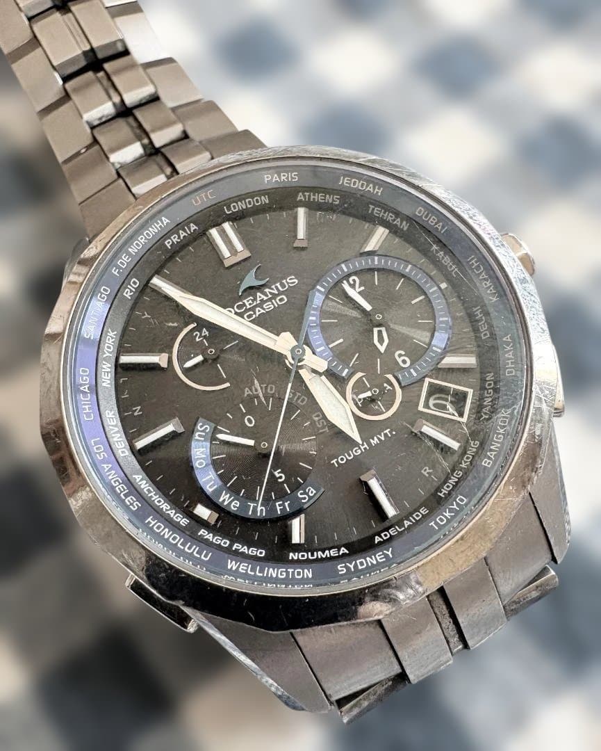 【要調整】カシオ CASIO OCW-S2400 オシアナス マンタ