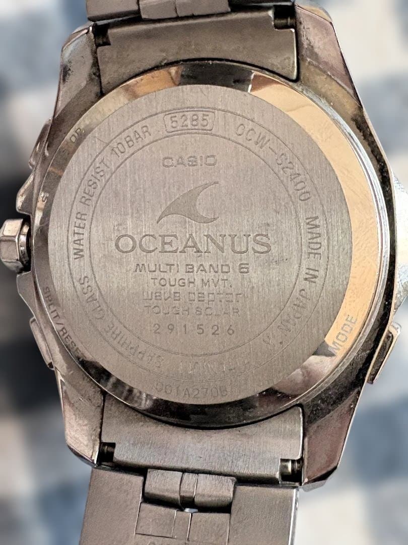 【要調整】カシオ CASIO OCW-S2400 オシアナス マンタ