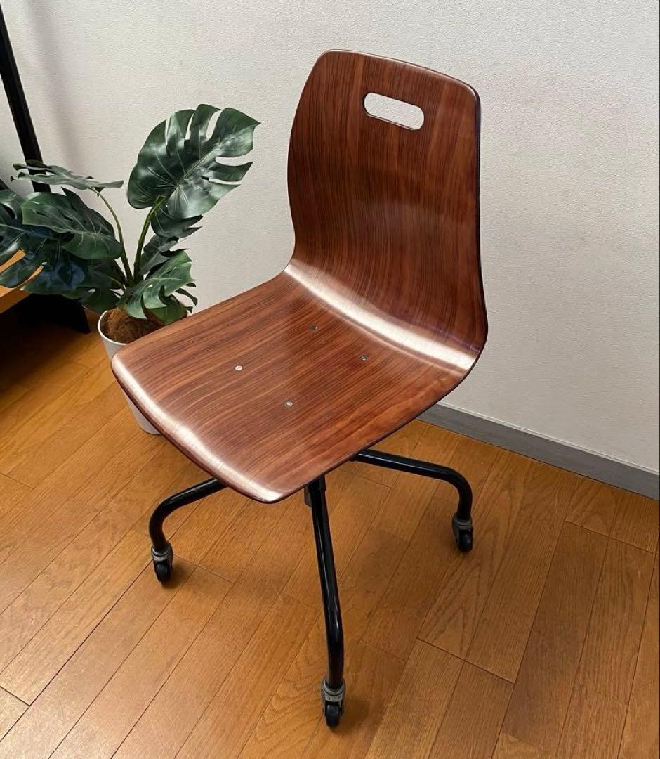 ヴィンテージ　ドイツ　パグホルツ　プライウッドチェア　ミッドセンチュリー　モダン