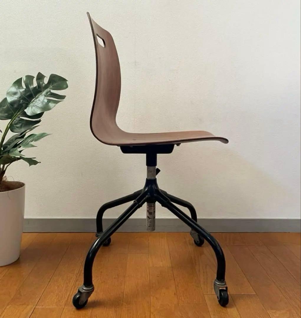 ヴィンテージ　ドイツ　パグホルツ　プライウッドチェア　ミッドセンチュリー　モダン