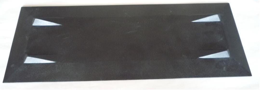 漆塗り　黒市松模様長平皿