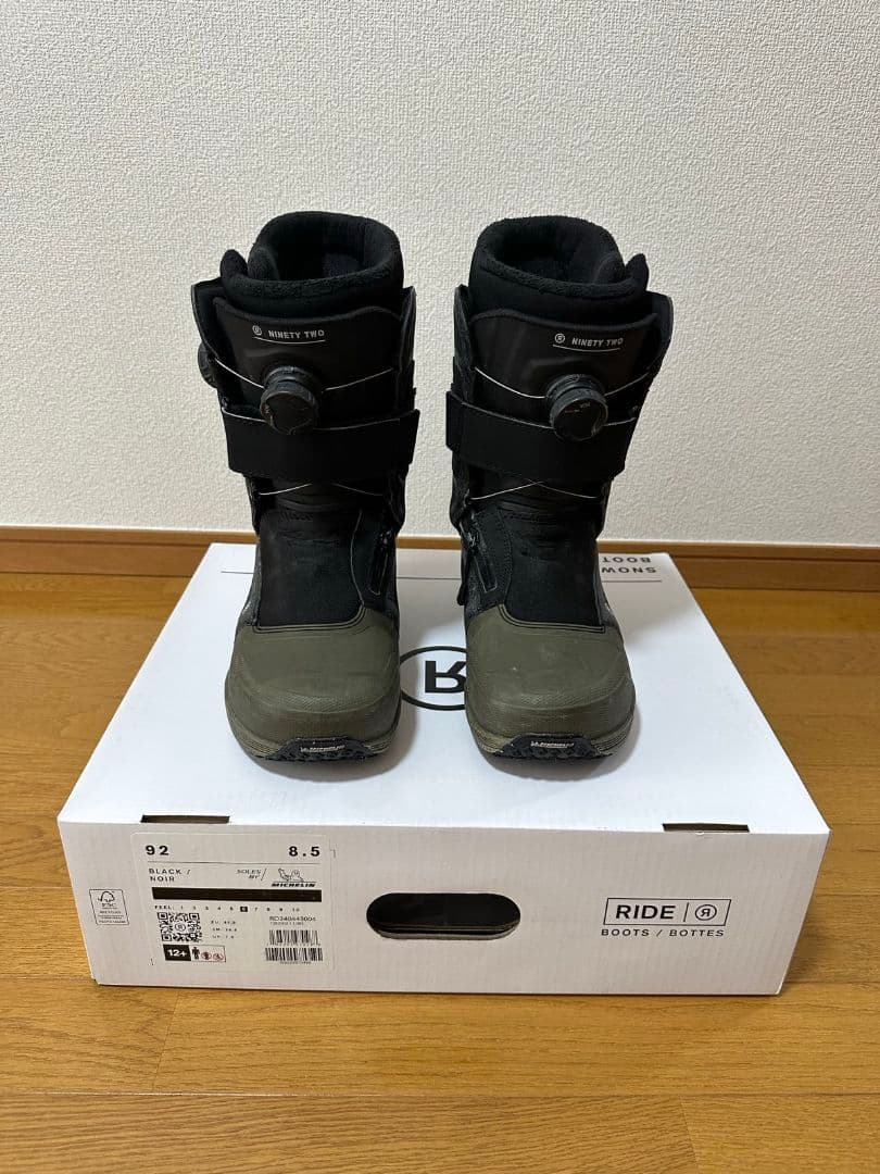 RIDE 92 スノーボード ブーツ メンズ 26.5cm