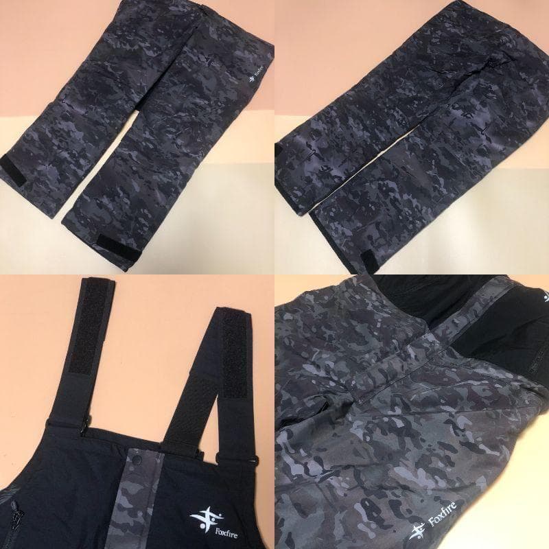 Foxfire　フロストレイクビブ　パンツ　XXL【新品】ブラックカモ　防水防寒