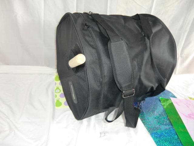 R(送料無料)39.980円　エイサー大太鼓36cm*40cm 撥二本移動袋付き