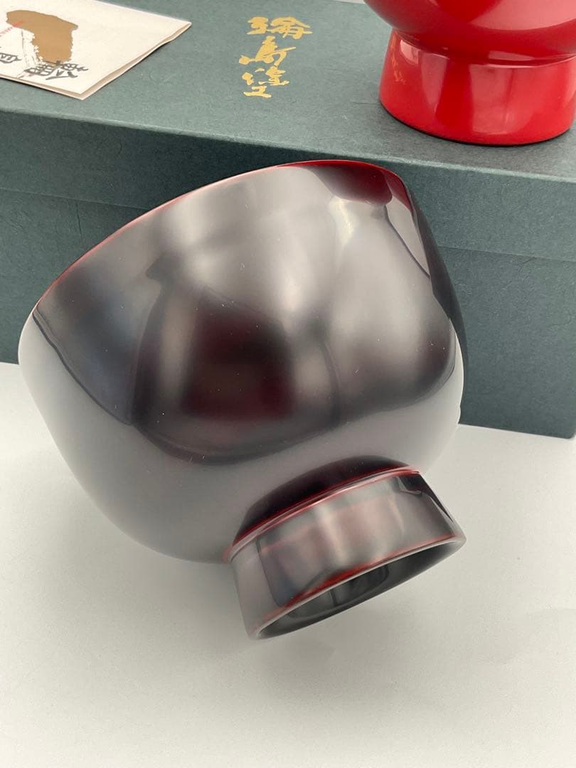 輪島塗 椀　合鹿椀