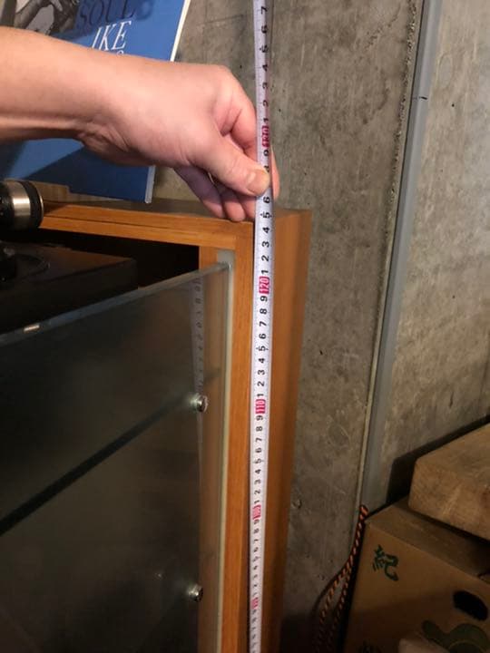 CDプレイヤー　レコード　棚　ラック特注品