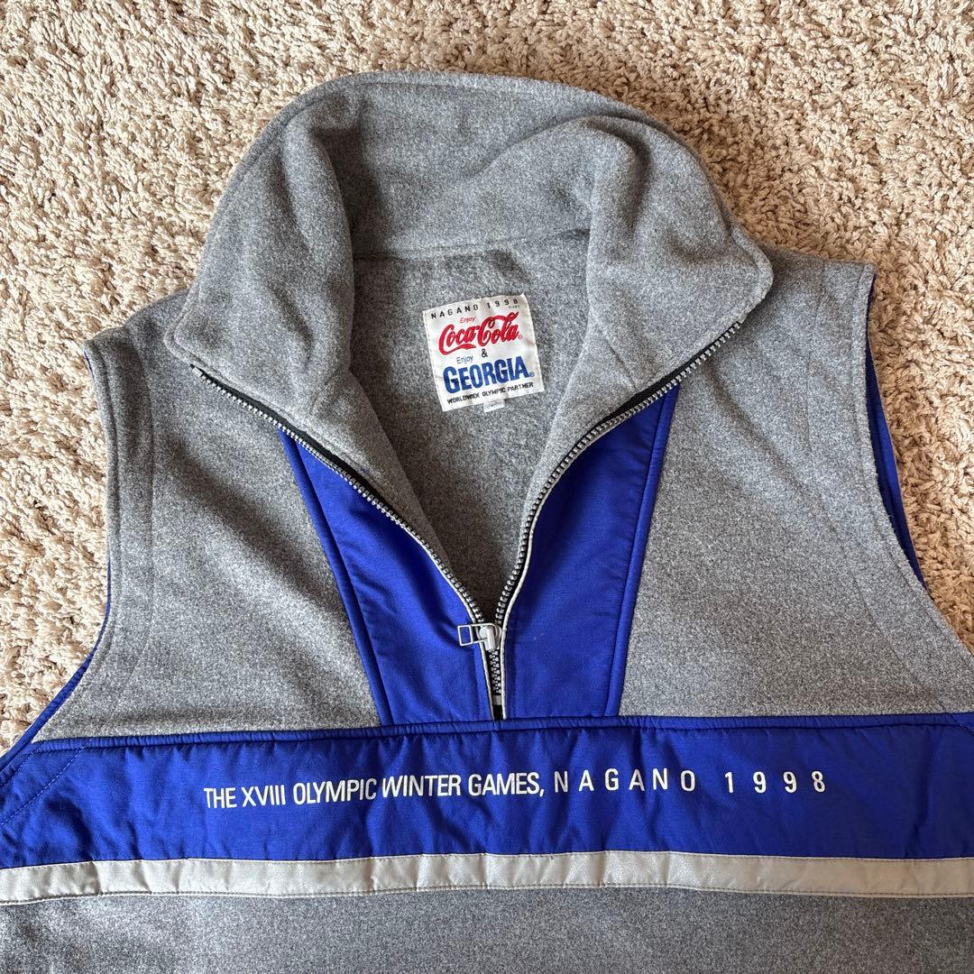 長野オリンピック1998 ジャケット＆ベストセットスキーウェアCoca-Cola