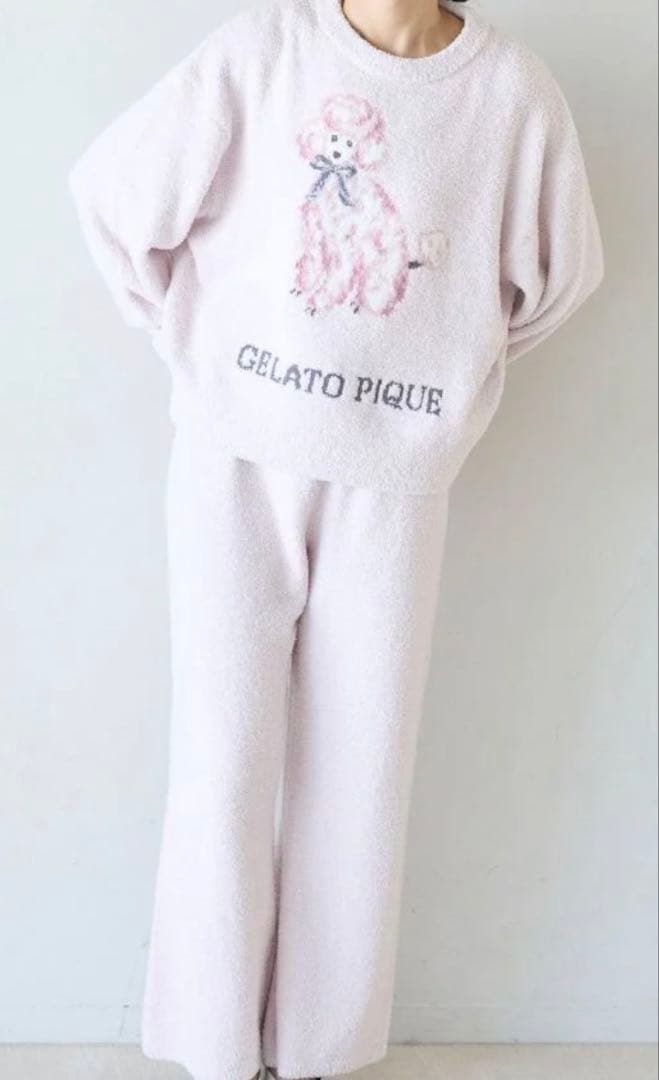 トイプードルジャガード　上下セット