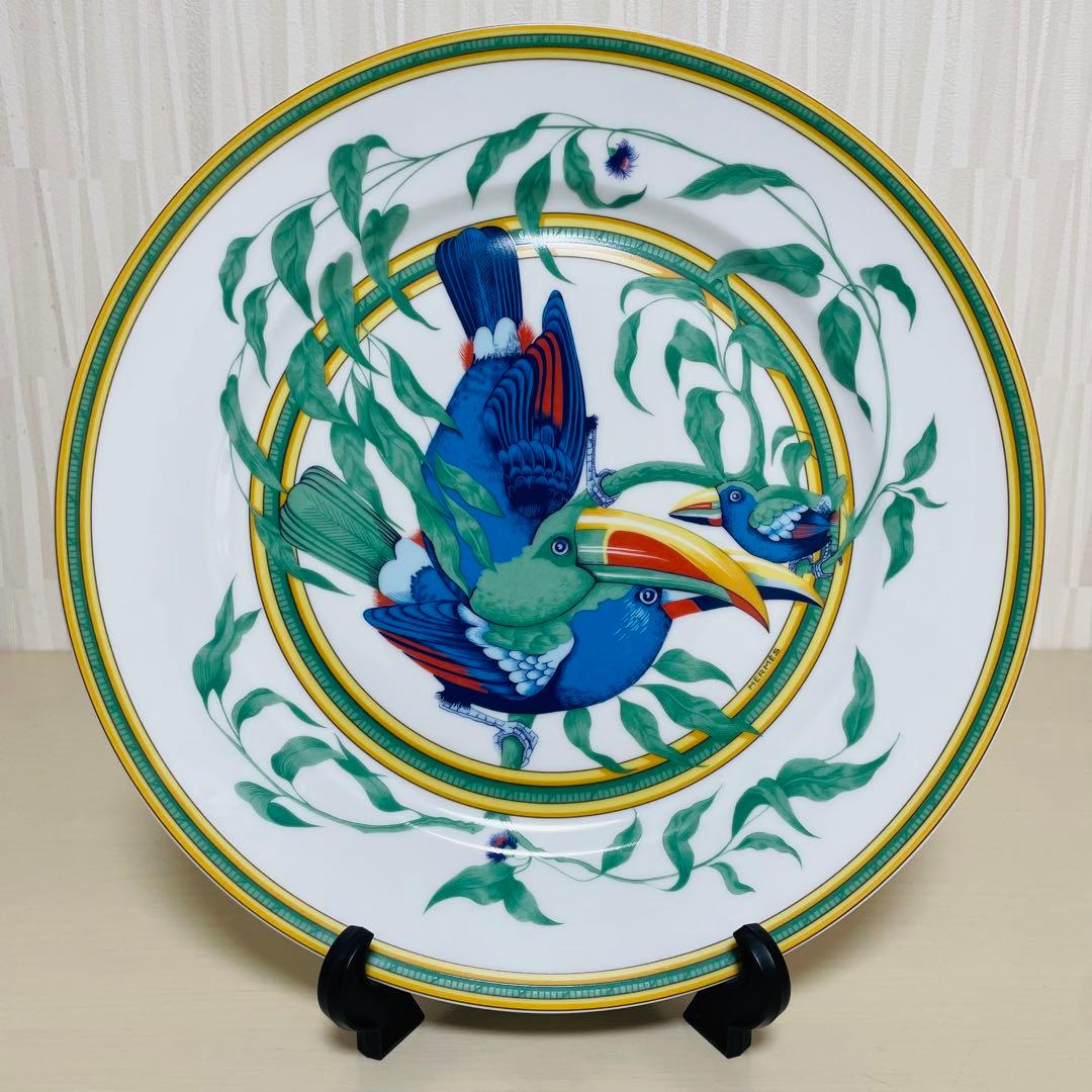 未使用 HERMES エルメス トゥカン プレート 大皿 直径 27.5cm