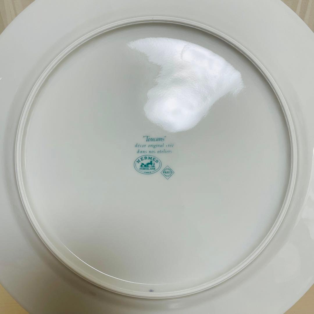 未使用 HERMES エルメス トゥカン プレート 大皿 直径 27.5cm