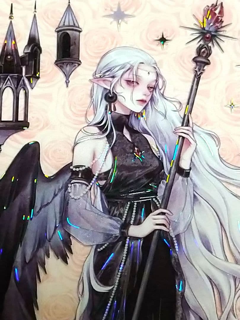 残量確認✩再販J959＃坠落天使(贝壳光)shine切り売り海外人物マステ女の子