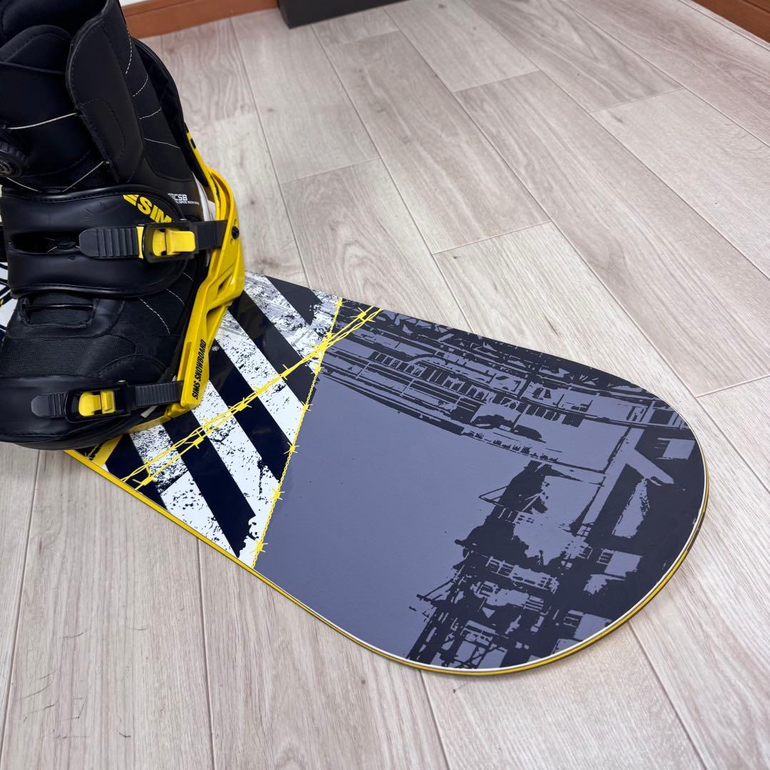 専用CSB スノーボードセット155cm ブーツ 27.5cm