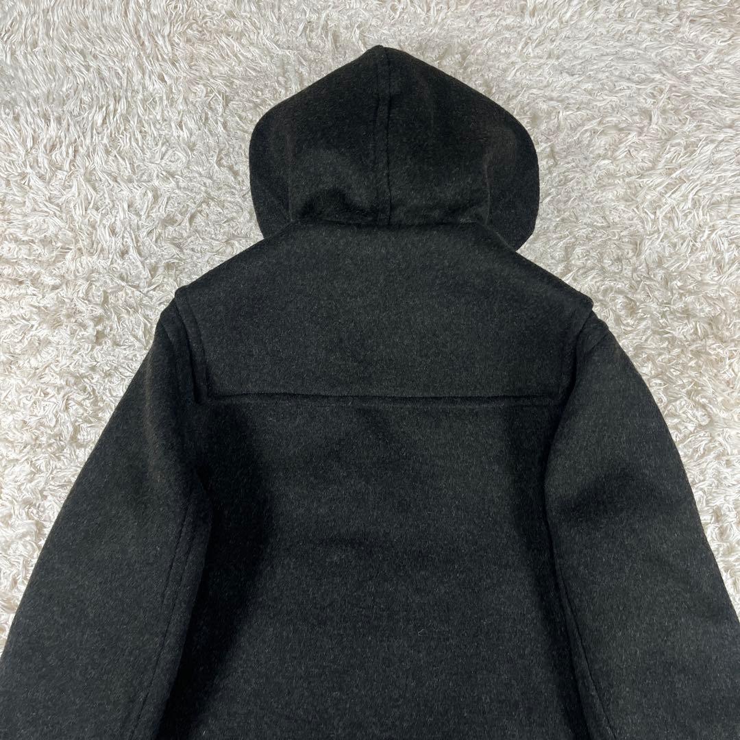 マーガレットハウエル 英国製 ロング ダッフルコート ウール混 フード 旧タグ