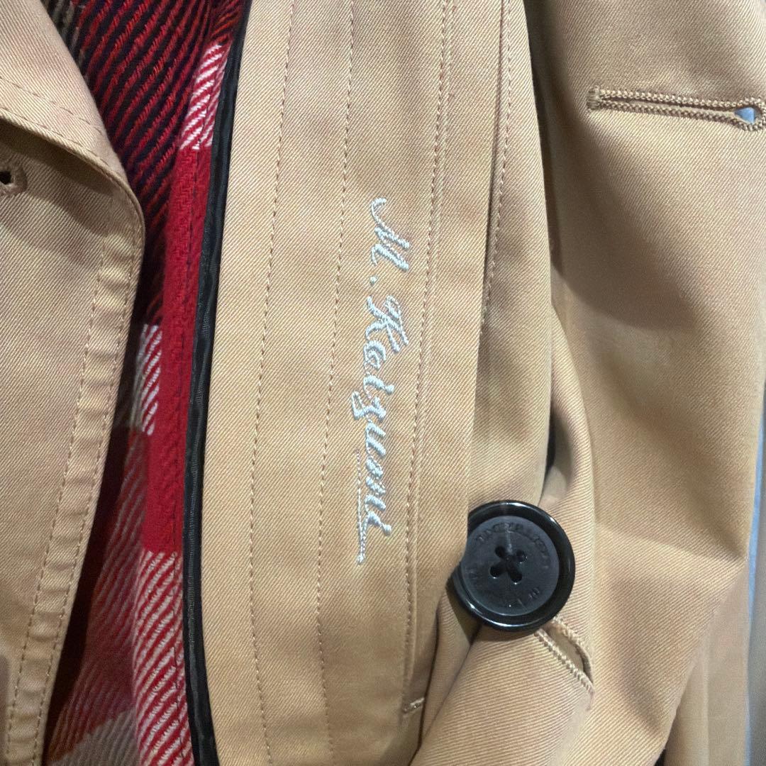 【希少サイズ3L】ブラックレーベルクレストブリッジ トレンチコート ノバチェック