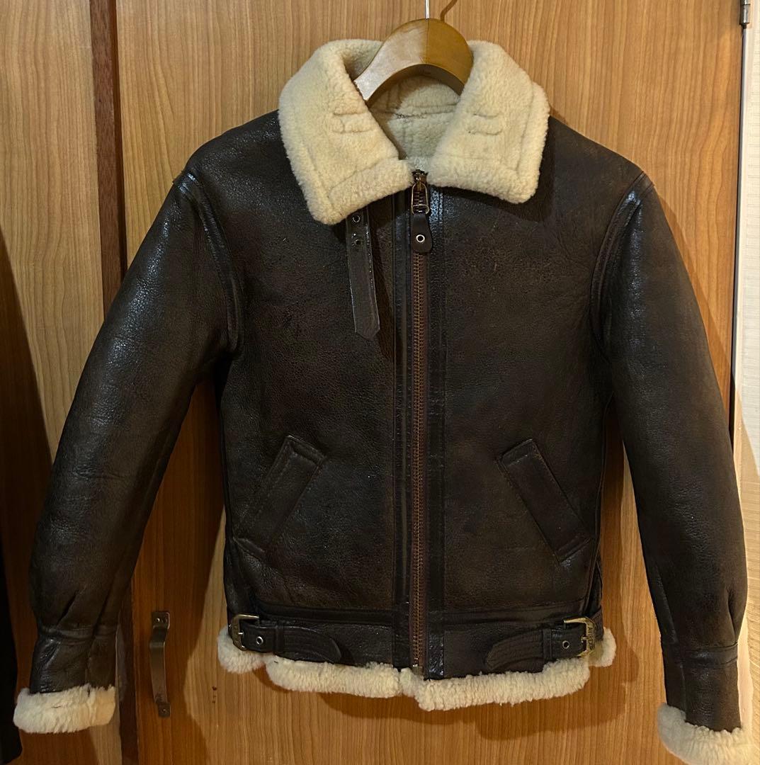 h*i様 極小サイズ/B-3 ジャケット リアルムートン/メンテ済み