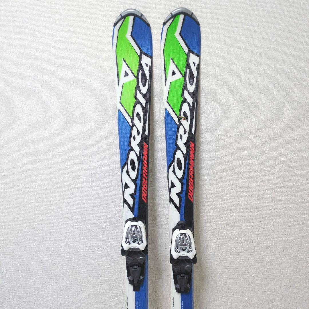 【極美品】NORDICAノルディカスキー板ビンディング付 140cm キッズ