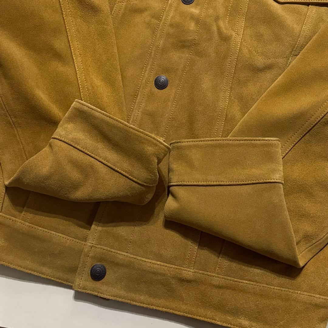 Levi's Premium スウェード トラッカージャケット 牛革