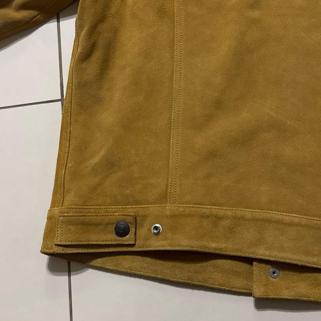 Levi's Premium スウェード トラッカージャケット 牛革