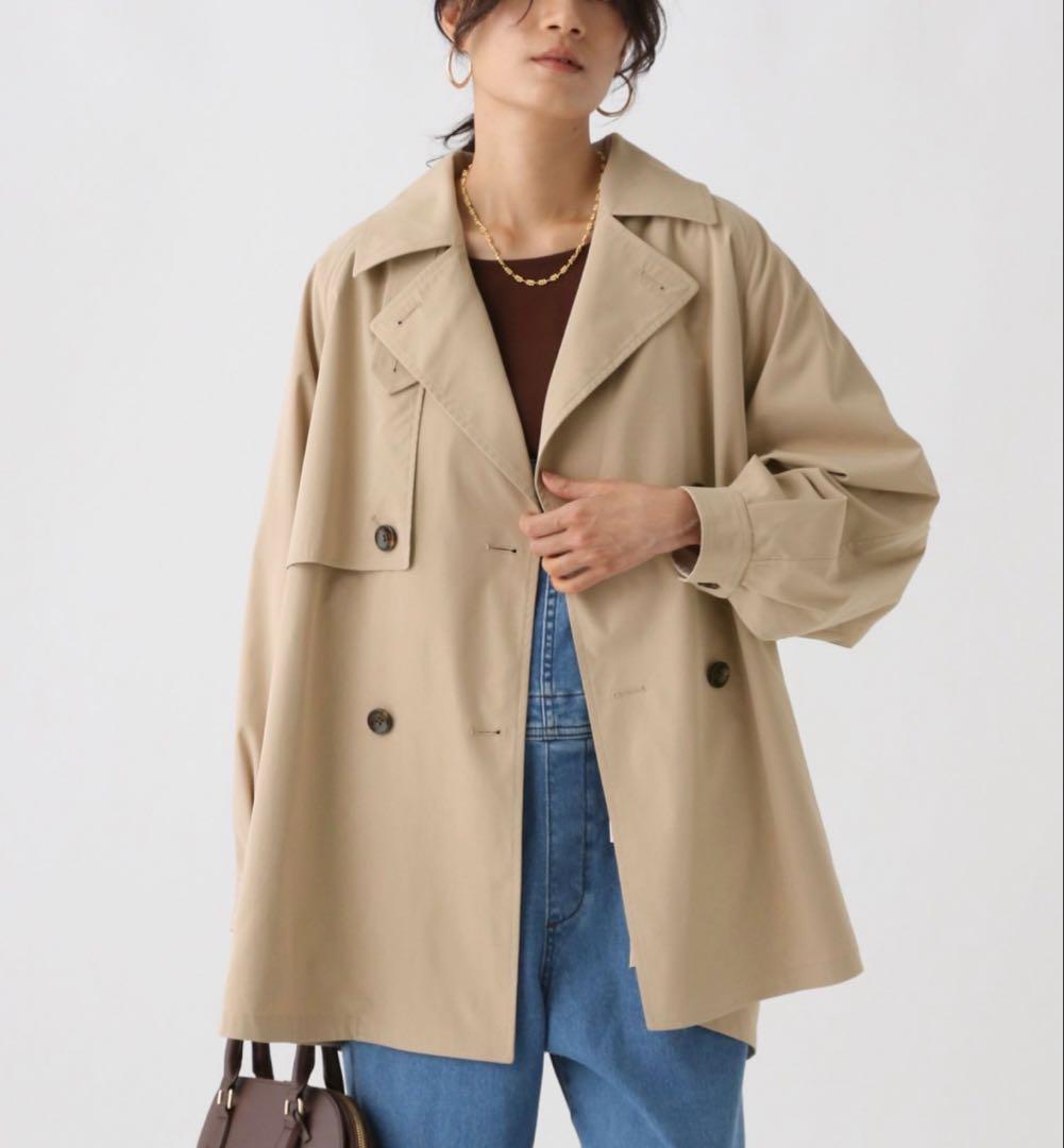 ベージュ トレンチコート エルーラ