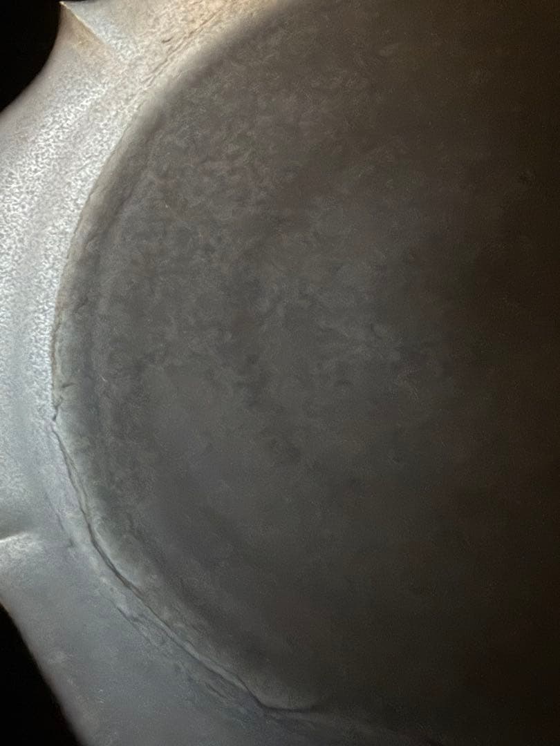 木下和美　｜黒釉yomoプレート　L 個展購入