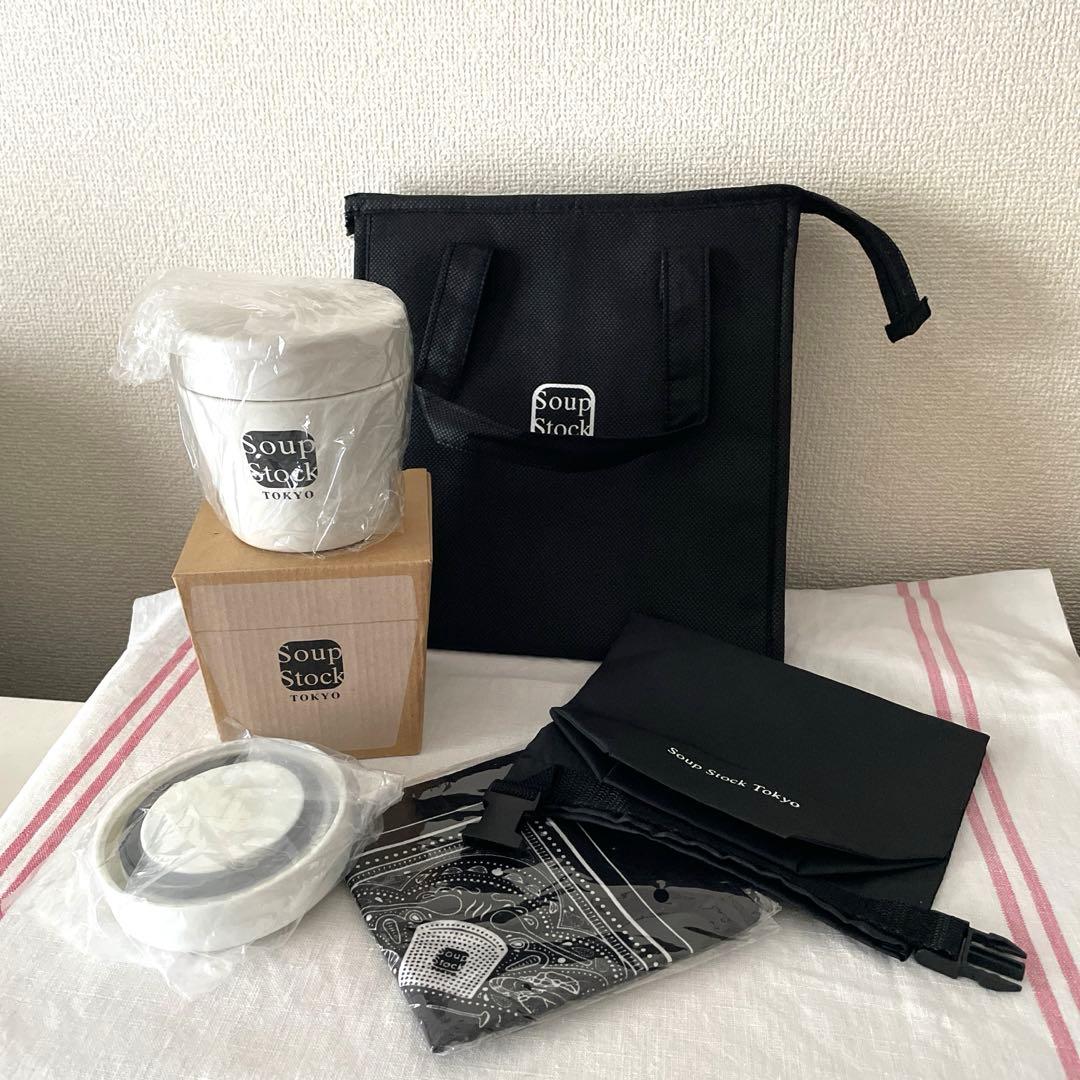 未使用　スープストックトーキョー　ステンレス　スープジャー　スープカップ　セット