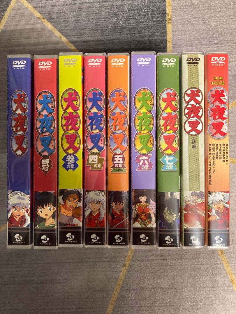 DVD 68枚 犬夜叉 TV全+劇場版+特別篇 セット
