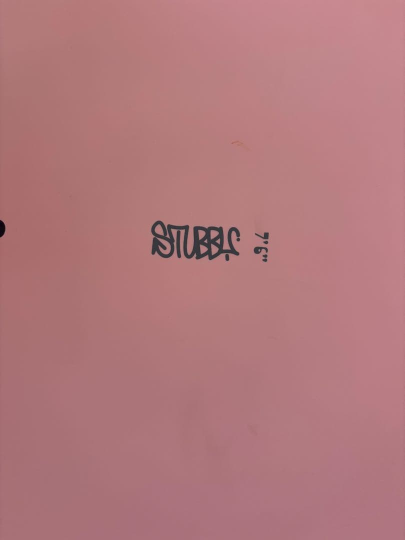 サーフボード　CRIME 7'6 グレーピンク