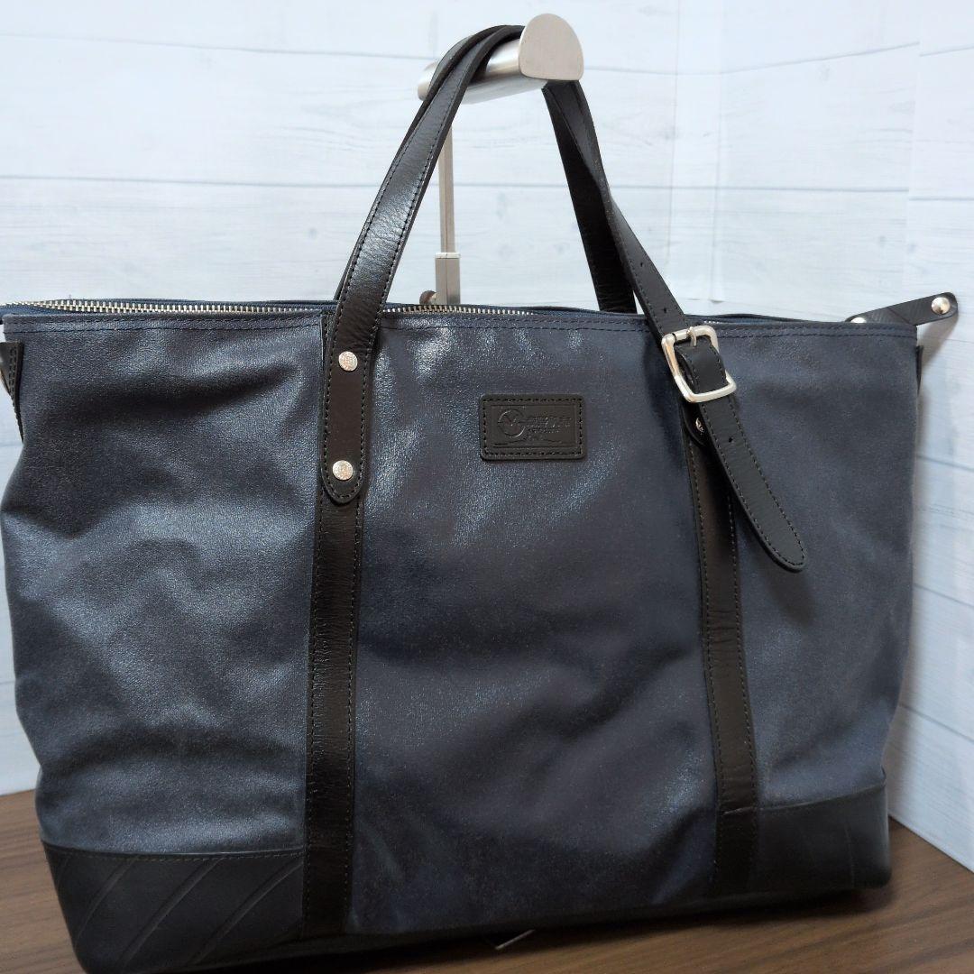 シール×森野帆布　トートバッグ　メンズ　レディース　バッグ　美品