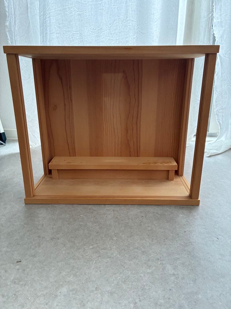 神棚（ひのき）アクリル扉付き