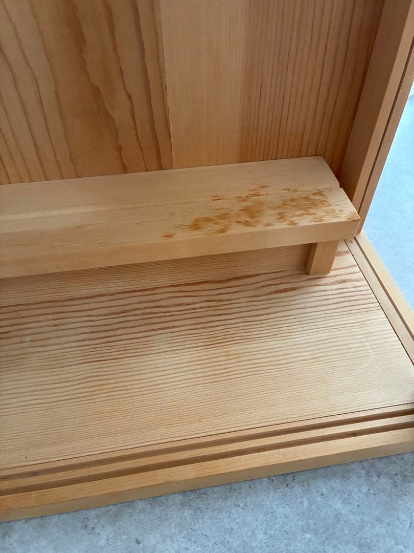 神棚（ひのき）アクリル扉付き