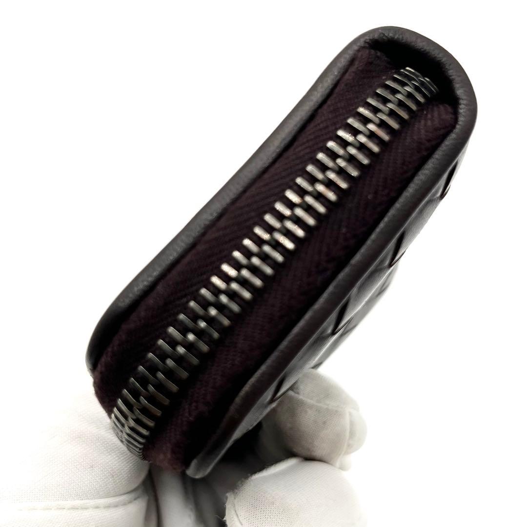 【美品】ボッテガヴェネタ　ケース　小銭入れ　イントレチャート　ブラウン