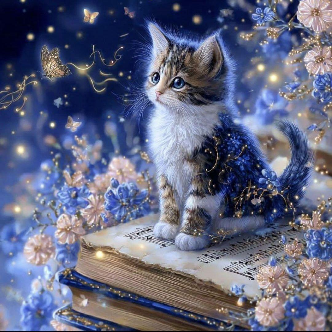 ❀ハンドメイドオーダー用 パネルサンプル❀猫 壱