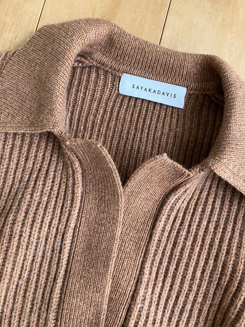 ゆきんこ　　SAYAKA DAVISサヤカデイヴィス　ポロニット　ブラウン