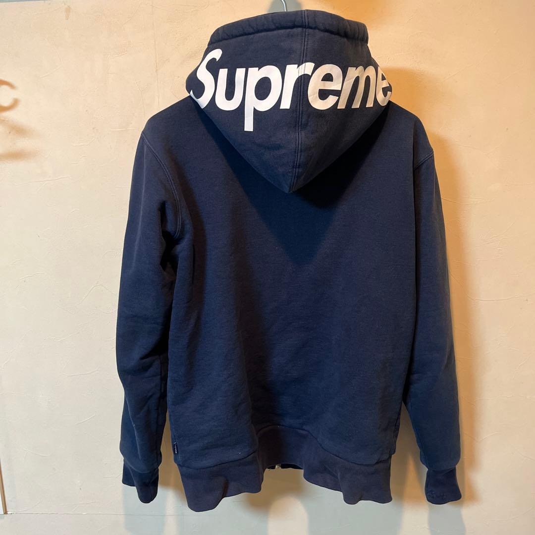 トップス Supreme Hood Logo Thermal Zip Up Hoodie