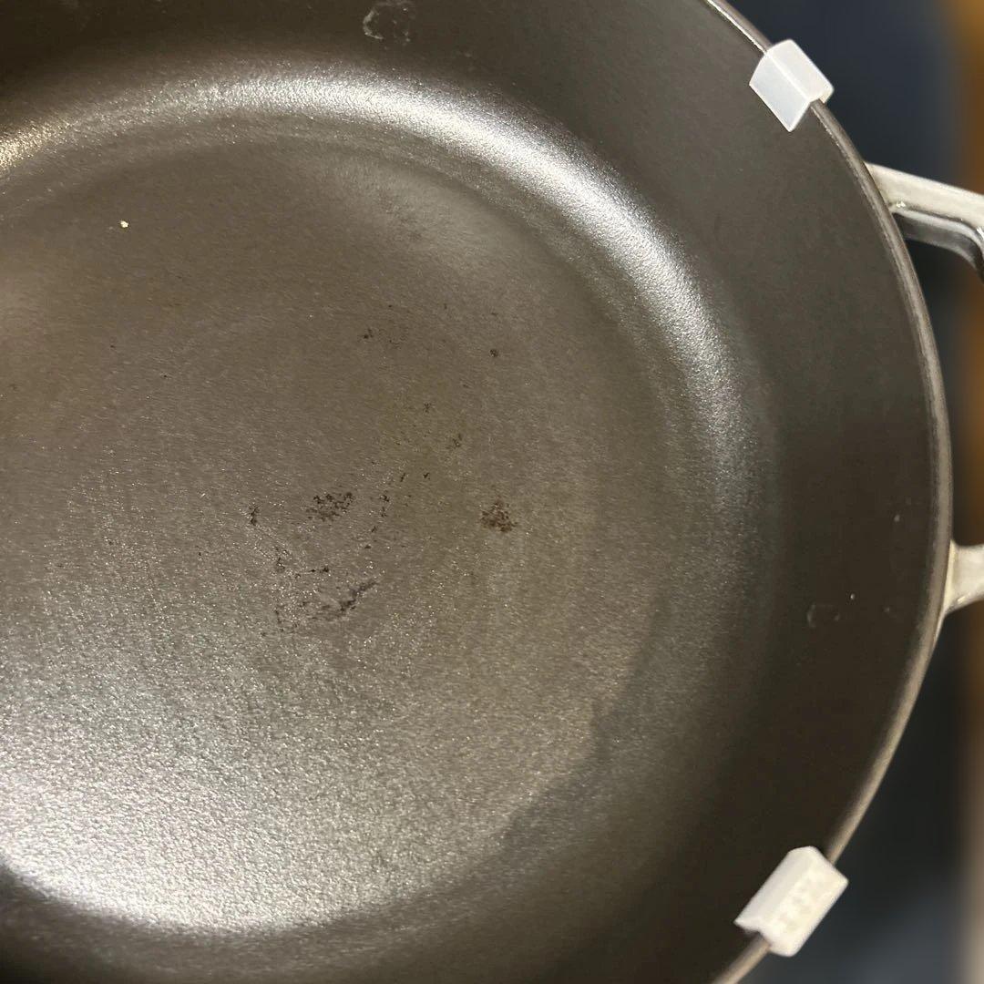 STAUB 鋳鉄 ブレイザーソテーパン　グレー 約28cm