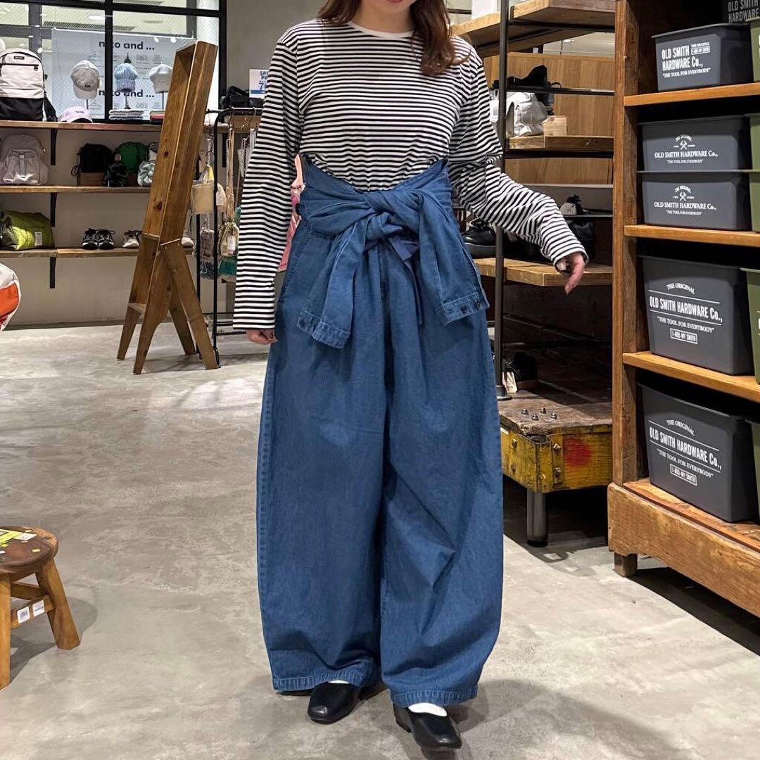 購入者様決定 【美品】ニコアンド 2025SS ワークジャンプスーツ デニム