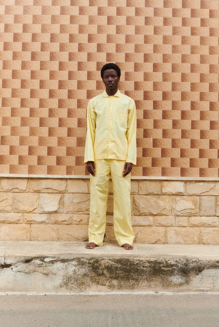 TEKLA パジャマ ユニセックス レモネード 上下セット 定価 ¥58,300