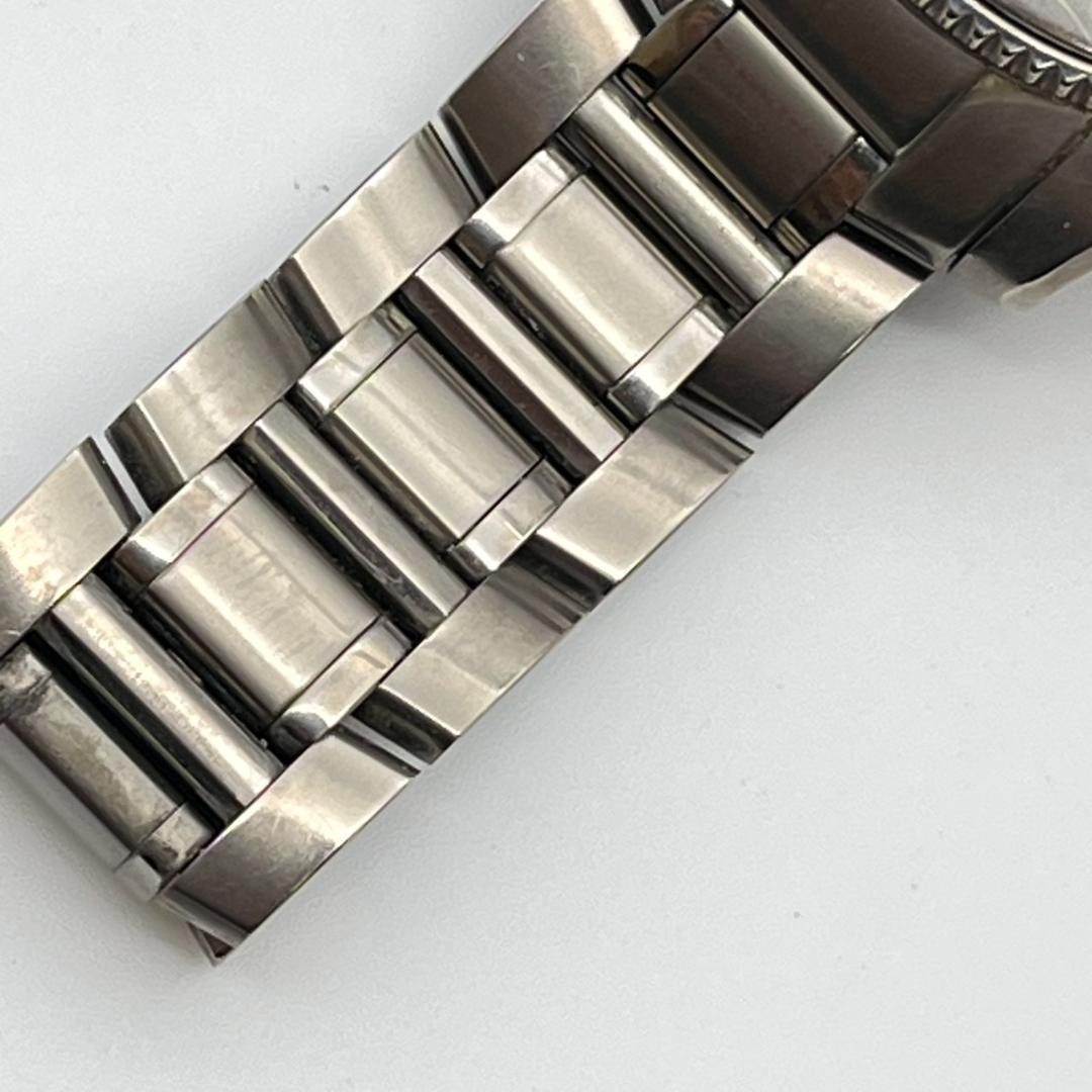 セイコー 腕時計 パーペチュアル 新品電池交換済 チタン ラウンド ブラック文字