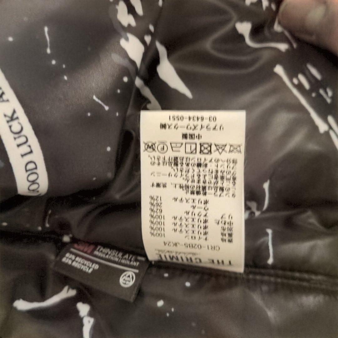 CRIME MA-1ジャケット 新品タグ付きMサイズ